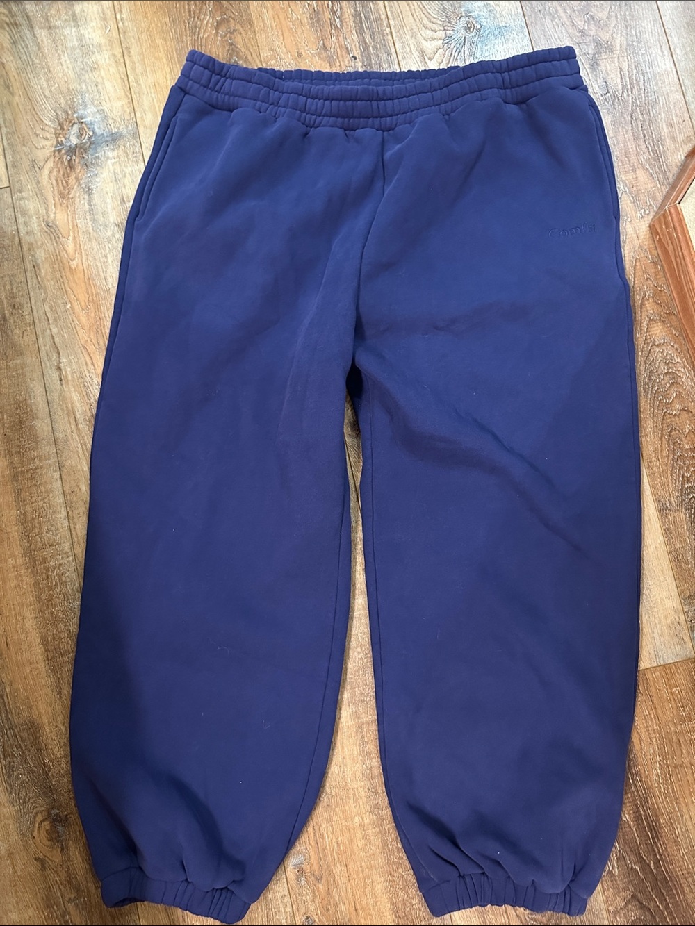 Comfrt Adult Oversized Jogger Sweatpants Blue/purple  3XL Y2K Comfort